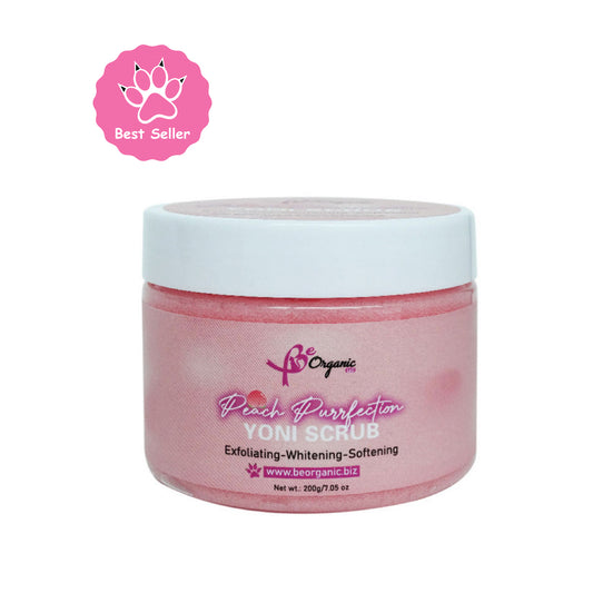 Purrfection Peach Scrub